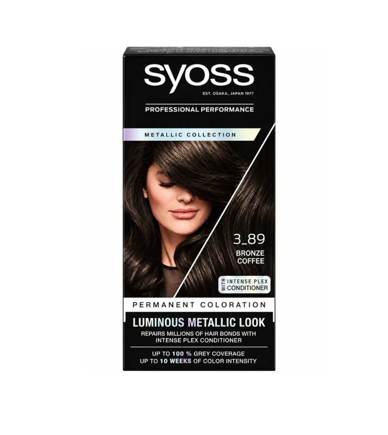 Syoss professional vopsea par 3 89 bronze caffee
